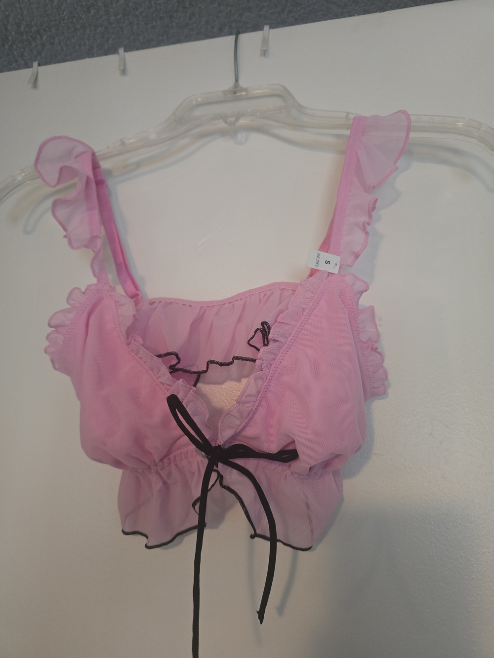 Victoria's Secret PINK Flutter Triangle Bralette Top